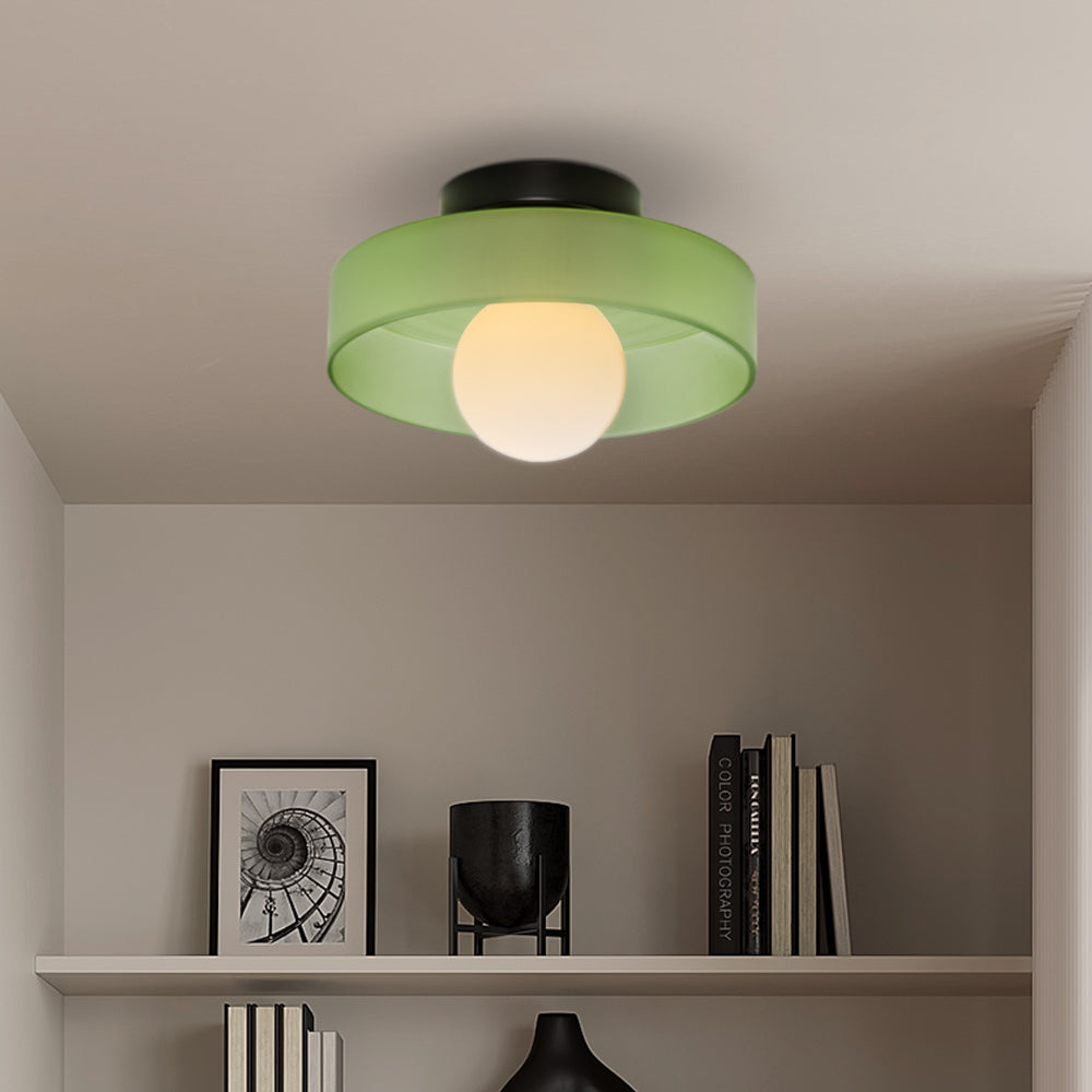 Rund Innfelt Taklampe | Moderne Kjøkken- og Gangarmatur