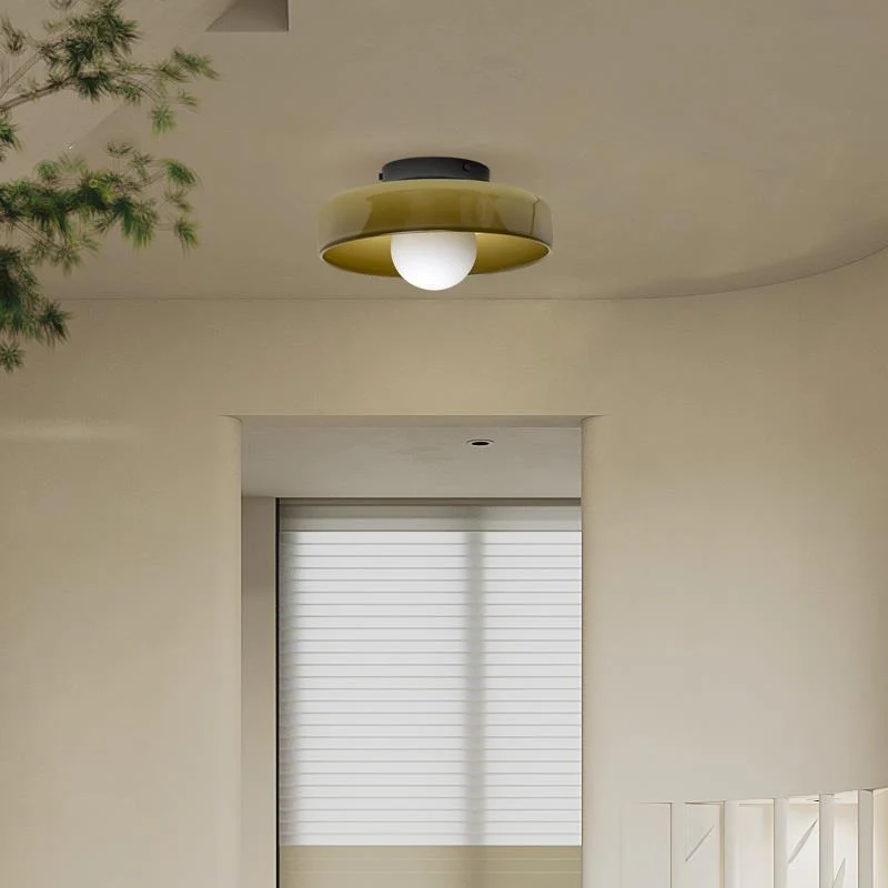 Rund Innfelt Taklampe | Moderne Kjøkken- og Gangarmatur