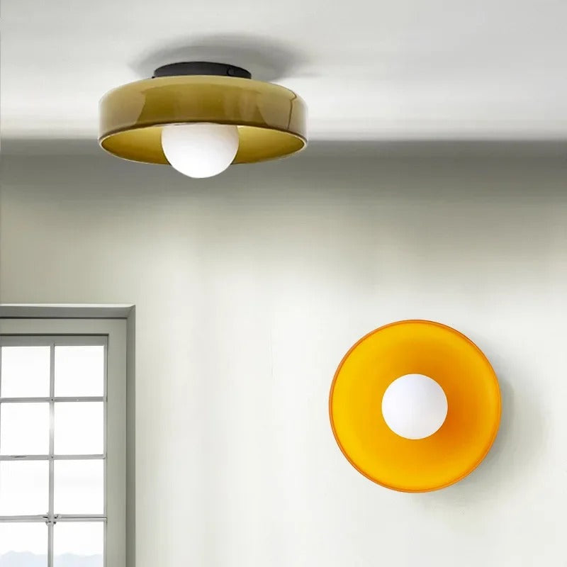 Rund Innfelt Taklampe | Moderne Kjøkken- og Gangarmatur