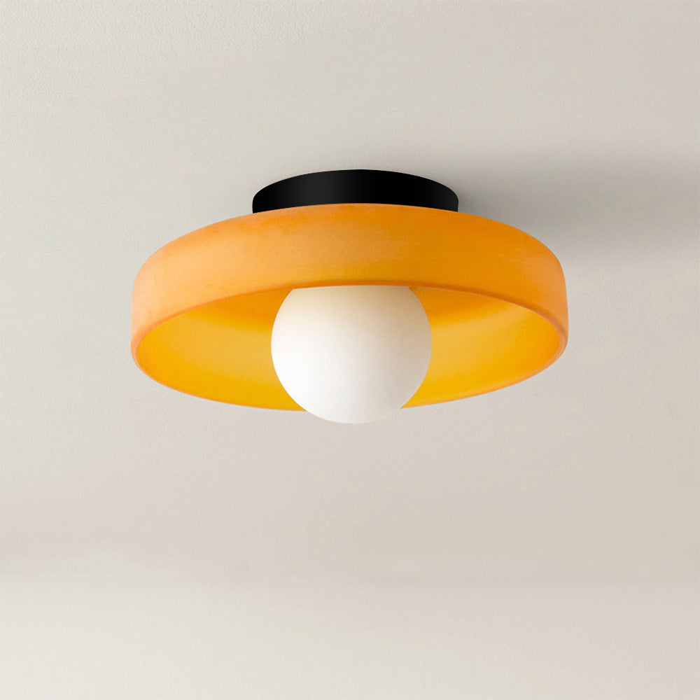 Rund Innfelt Taklampe | Moderne Kjøkken- og Gangarmatur