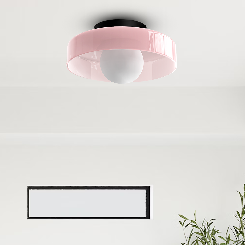 Rund Innfelt Taklampe | Moderne Kjøkken- og Gangarmatur