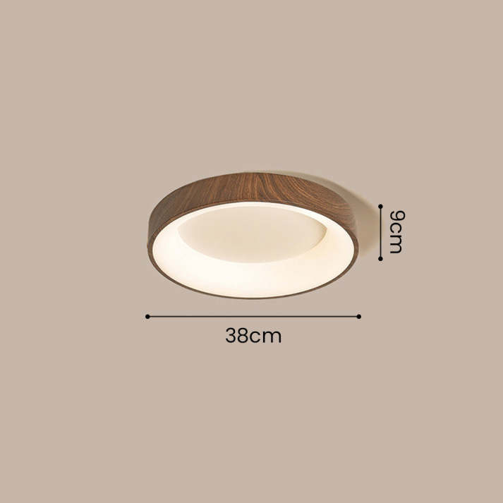 Kirrea Natural Wood Ceiling Light | Orntli