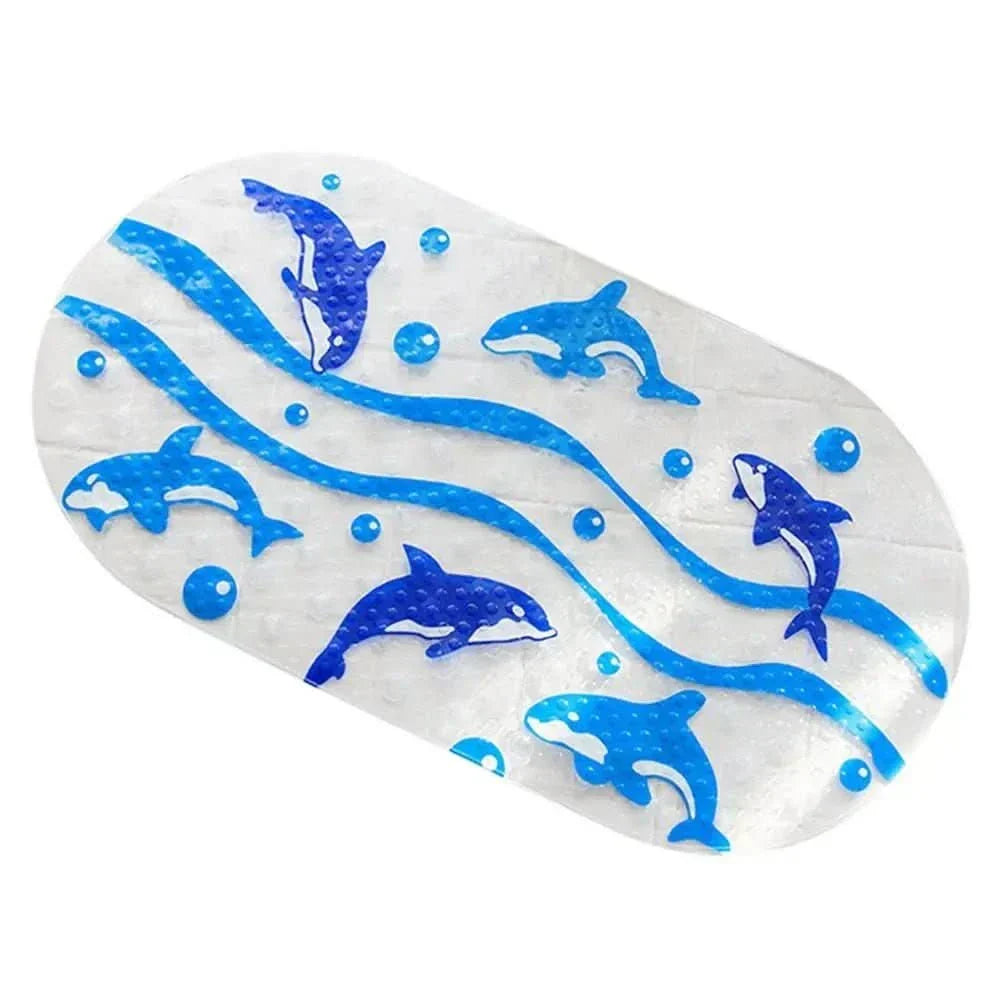 حصيرة حوض استحمام للأطفال SunnySplash من PVC غير قابلة للانزلاق للتدليك ولأمان وقت الاستحمام
