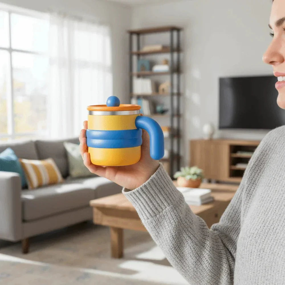 TRAVELOX Søt design rustfritt stål isolert kaffekopp