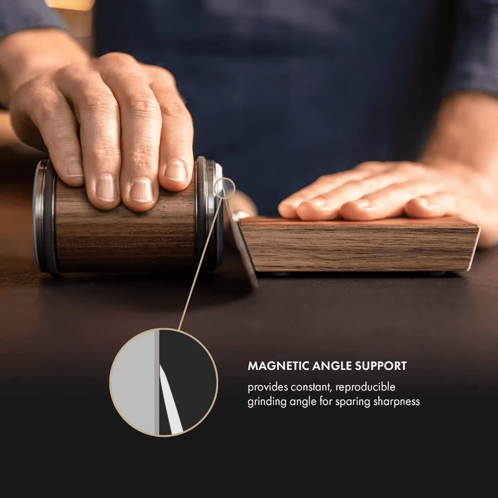 EdgeForge Pro knivsliper med diamantbelagt rulle for profesjonelle