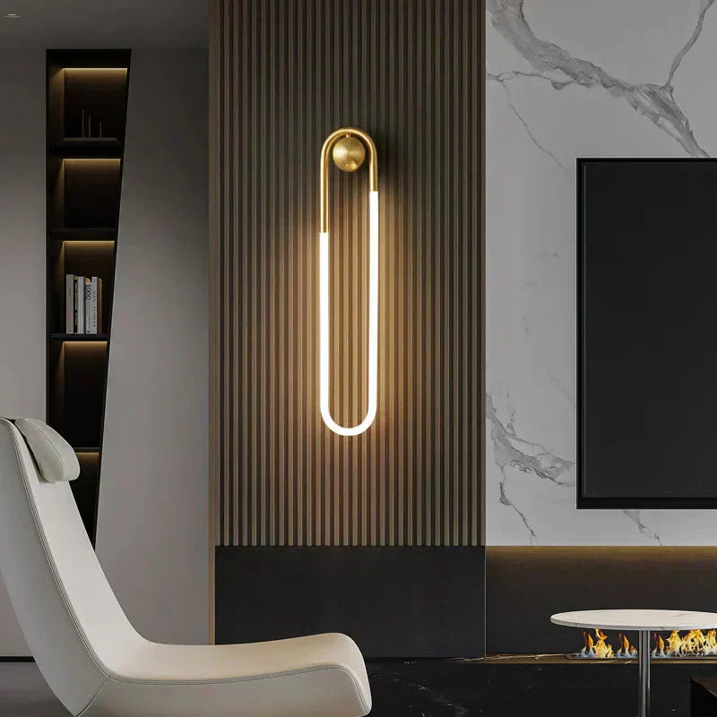 CopperLuma vegglampesamling for moderne oppholdsrom