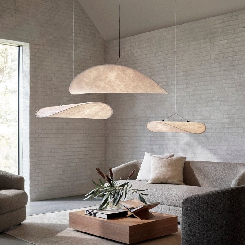 Vertigo-Blatt-Kronleuchter | Kartoffelchip-Lampe
