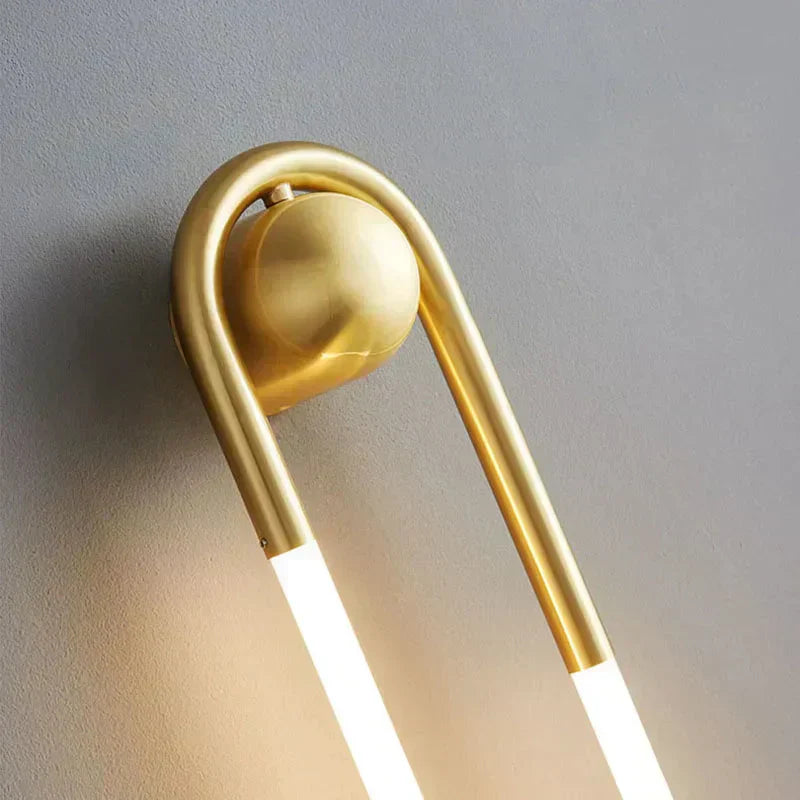 CopperLuma vegglampesamling for moderne oppholdsrom