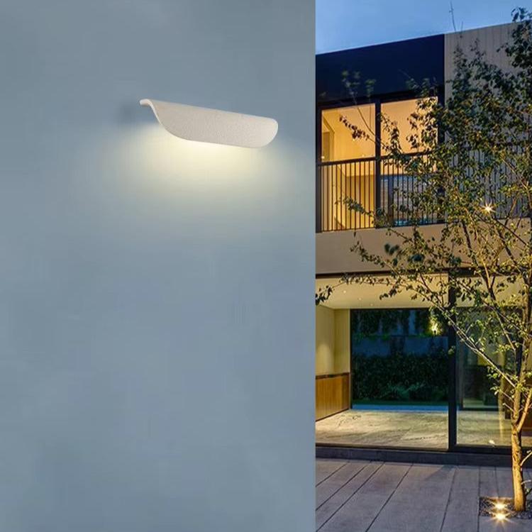 NovaCrest sementvegglamper med LED, børstet nikkel