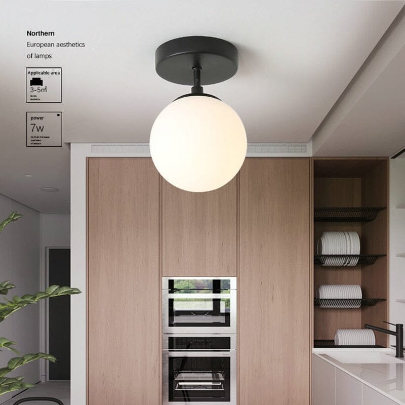 LumaNova Orb Glød Loftlampe til Stuer med Varm Glød