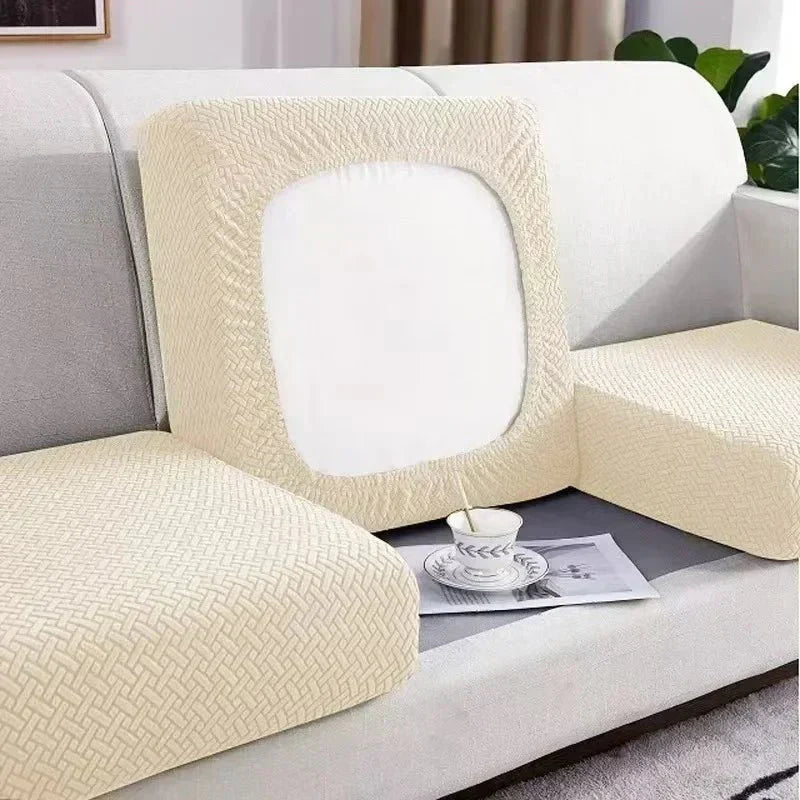 FlexiWeave Elastic Jacquard Sofa Cover Non Slip Premium Protection for Sofas