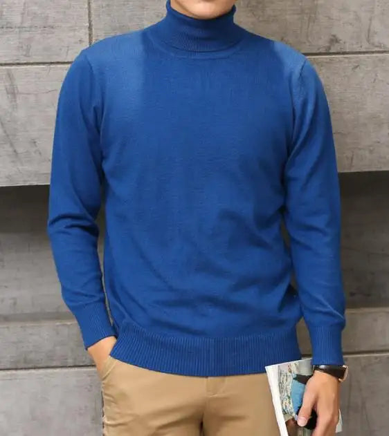 Elliot Cashmere Turtleneck Sweater – Luxury Warmth for Men | Autumn & Winter 2023