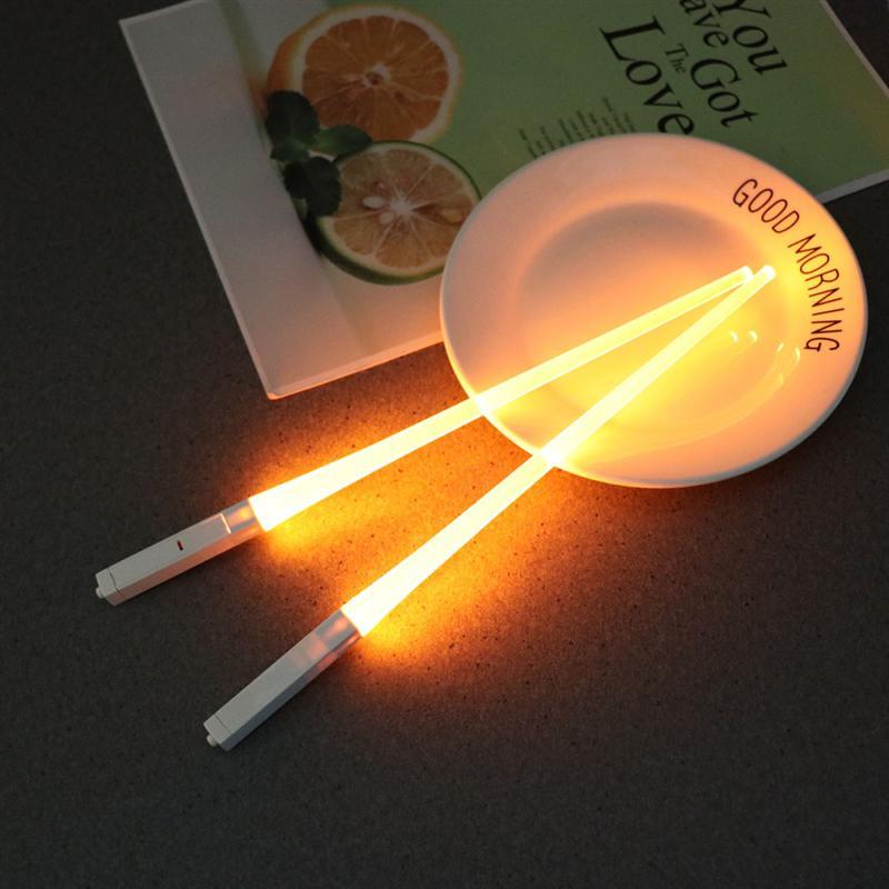 LED-Essstäbchen sind die coolsten