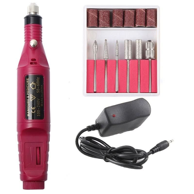 NailMaster Elite 6'sı 1 Arada Elektrikli Tırnak Bakım Seti Ev ve Salon İçin