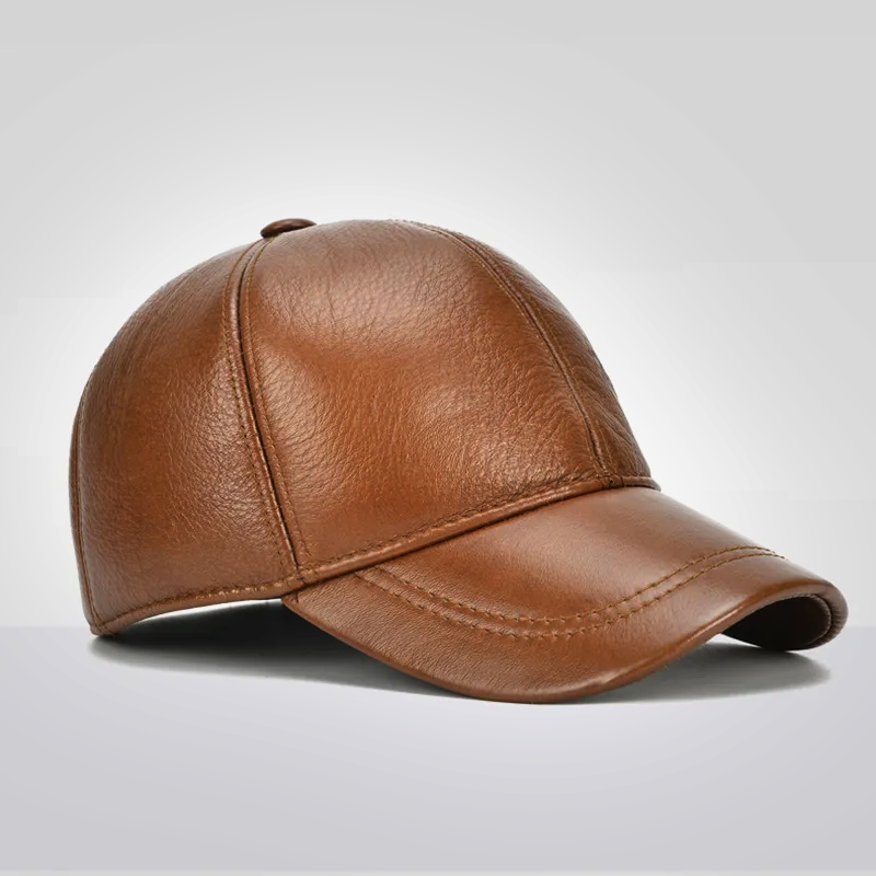 Cappello di pelle di lusso