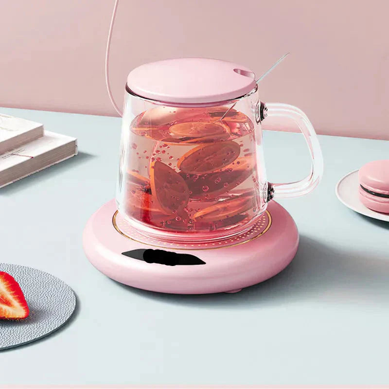 CozyMug USB ohřívací podtácek – nastavitelný na 3 rychlosti, stálá teplota 55 °C