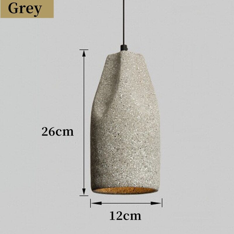 Asteri Terrazzo Betong Lysekrone i industriell stil