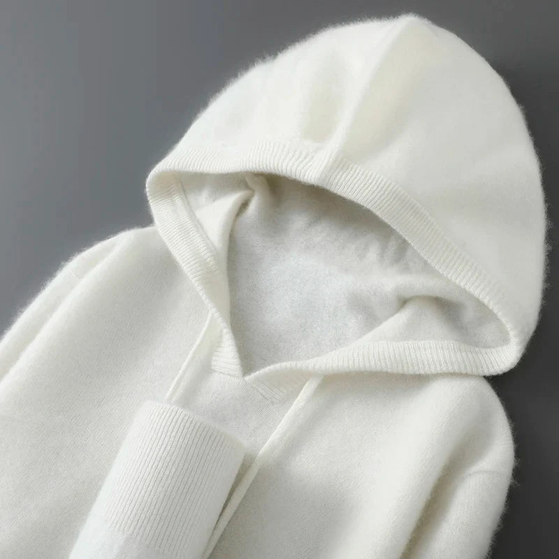 Men's Wool and Cashmere Sweater Soft Warm Knit Pullover Hand Wash Only