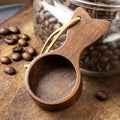 Aromora Træ Køkkenske til Måling af Kaffebønner