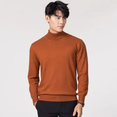 Elliot Cashmere Turtleneck Sweater – Luxury Warmth for Men | Autumn & Winter 2023
