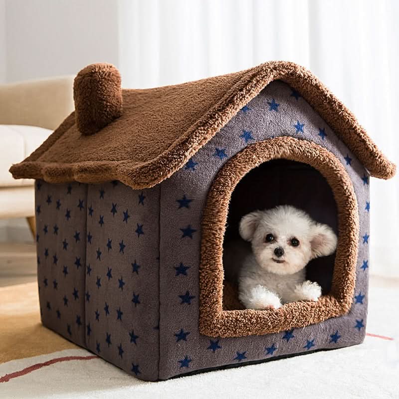 CozyNest Pet House For Small Dogs And Cats With Warmth And Security
