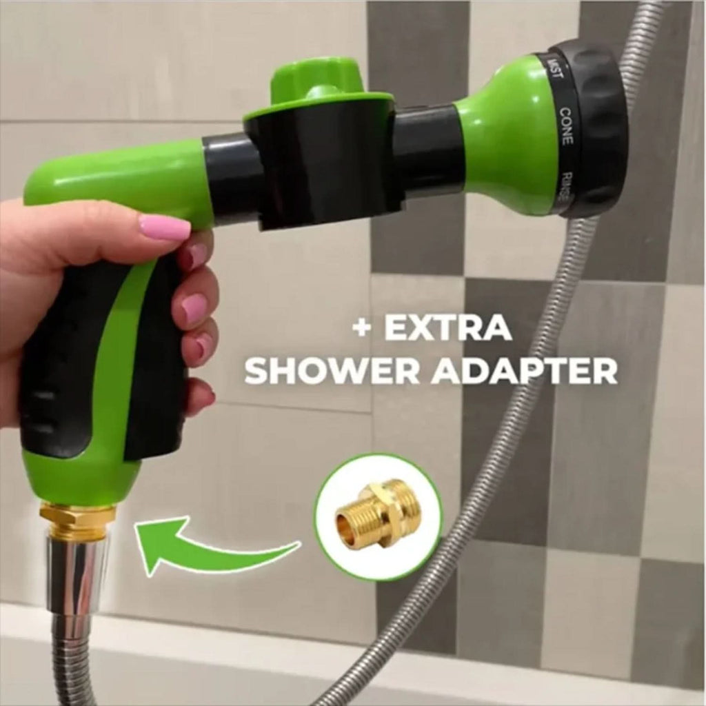 WhiskerWave 360 Dyrebad Spray til Hunde Nem og Grundig Rengøring Rundt Om