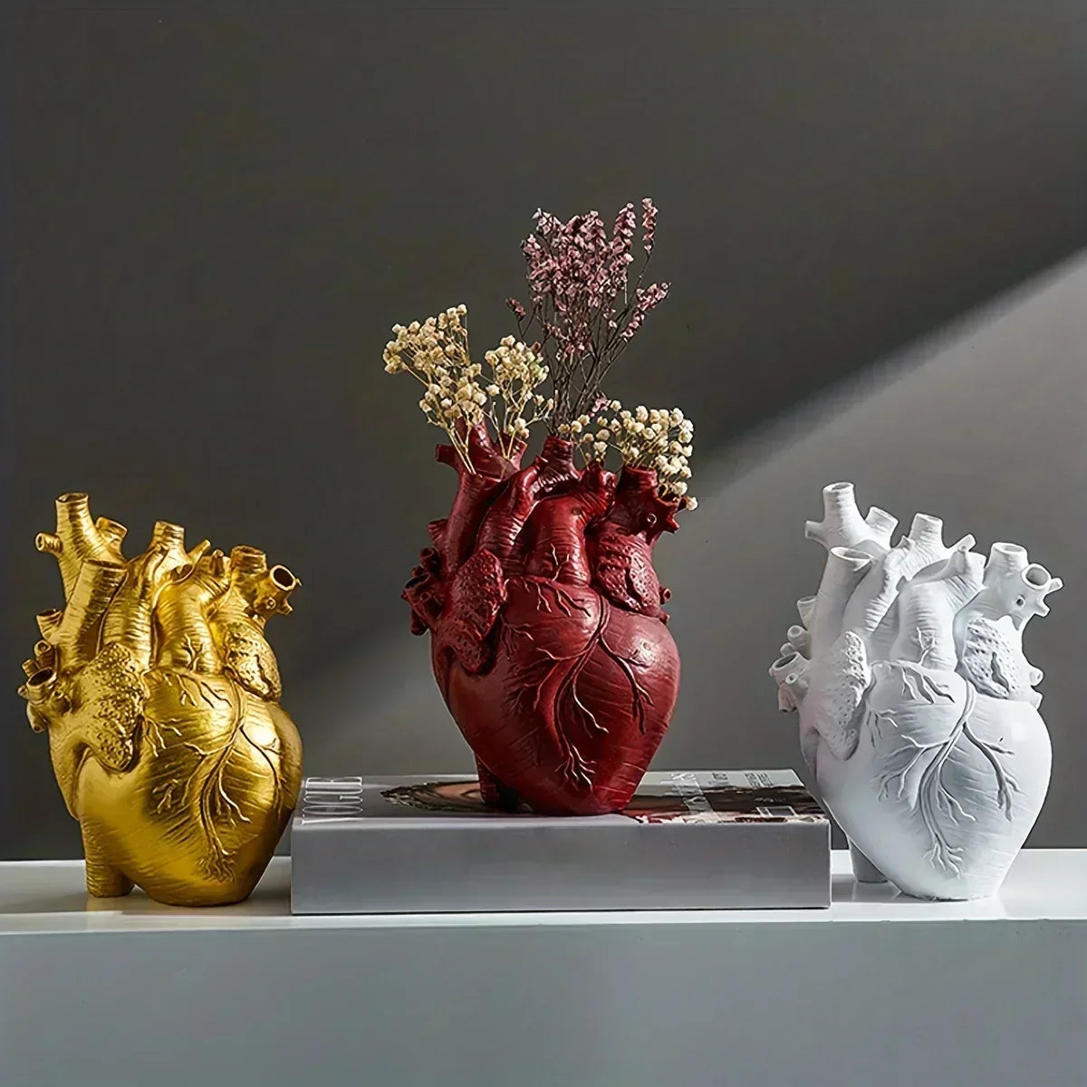 Elvase – Herzförmige Keramikvase