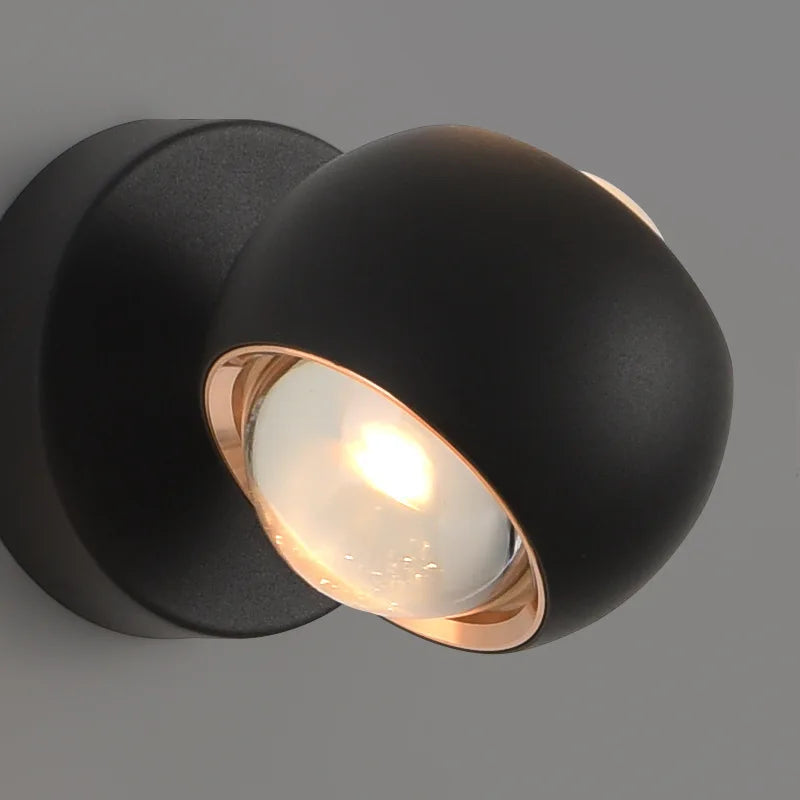 OrionGlow Kettős LED Falikar Fel-le Fény Vasból és Akrilból
