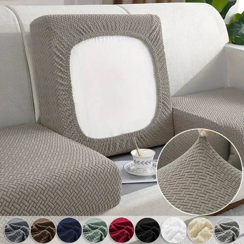 FlexiWeave Elastic Jacquard Sofa Cover Non Slip Premium Protection for Sofas