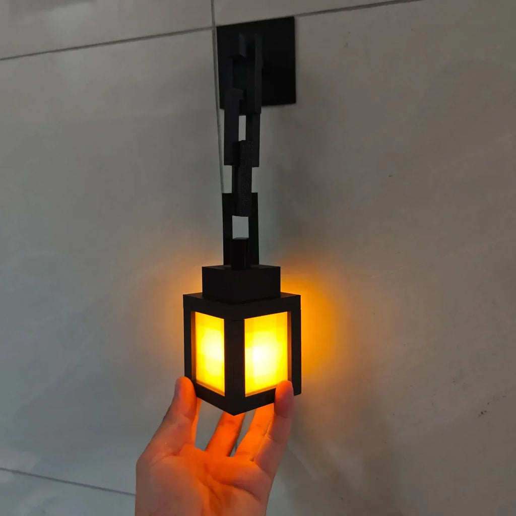 מנורת לילה רטרו פיקסל LED נטענת מבית Arcadia