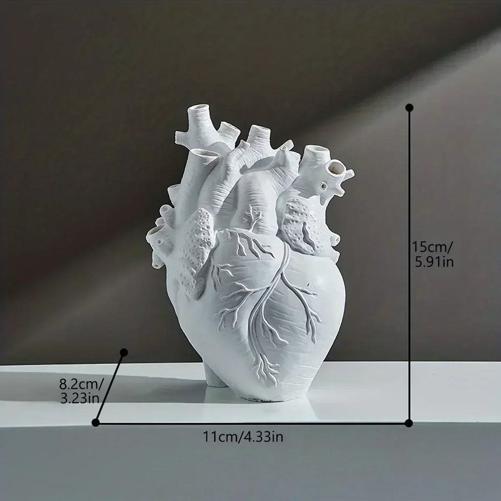 Elvase – Herzförmige Keramikvase