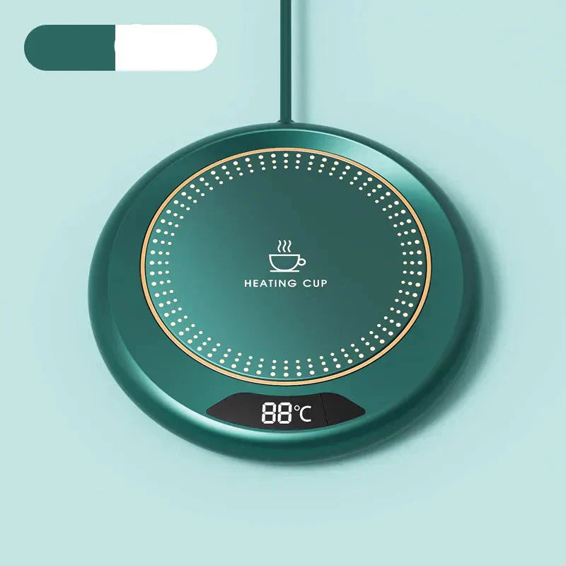 CozyMug USB ohřívací podtácek – nastavitelný na 3 rychlosti, stálá teplota 55 °C