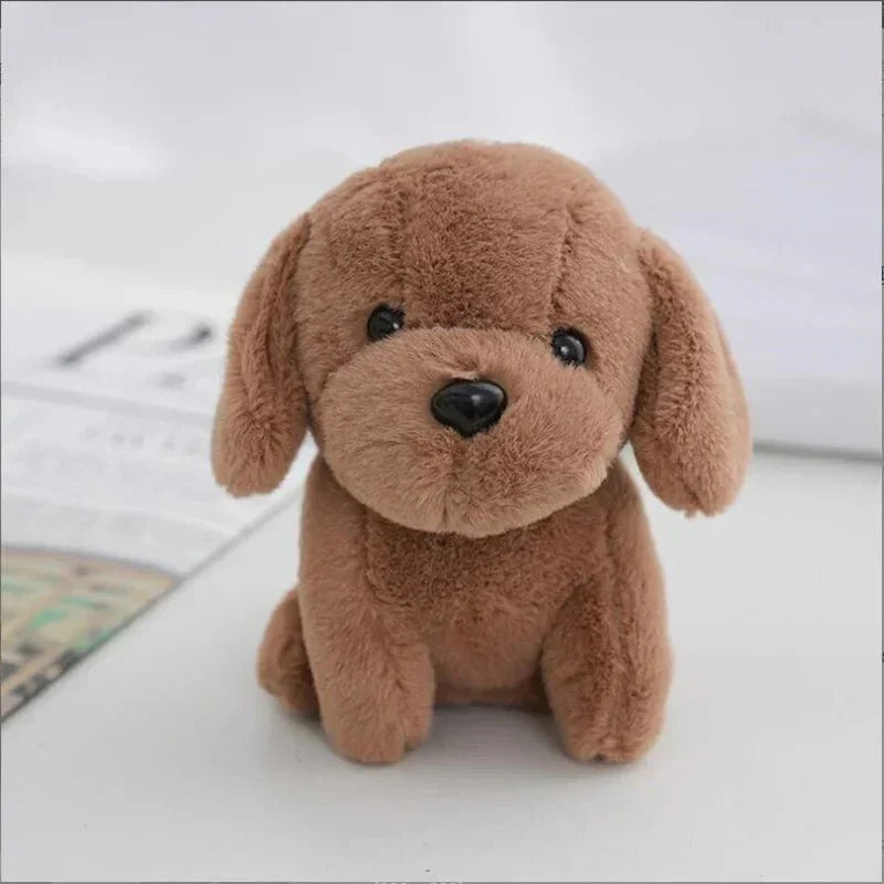 Pluszowy mały piesek CloverPup z zawieszką 12 cm Pomysł na prezent do torebek