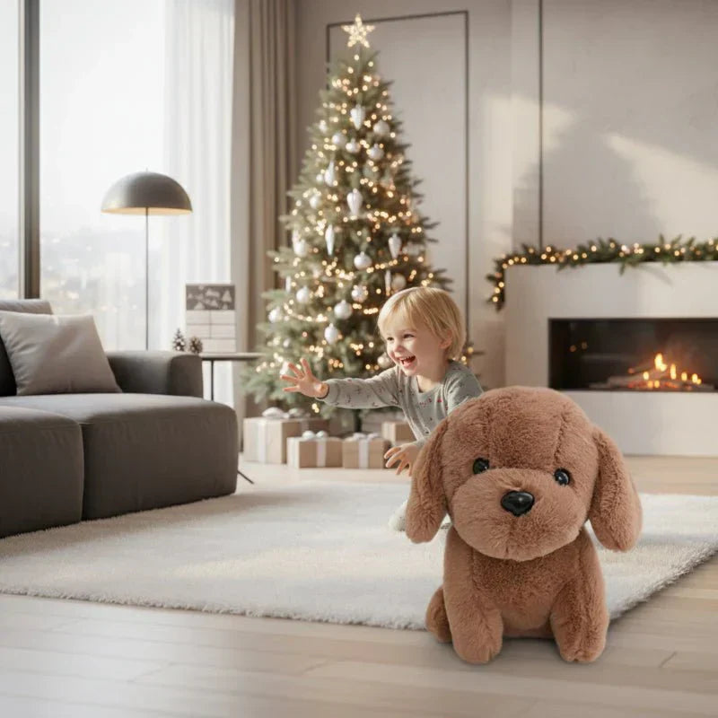 Pluszowy mały piesek CloverPup z zawieszką 12 cm Pomysł na prezent do torebek