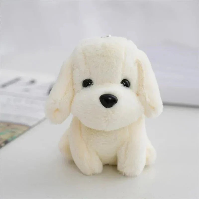 Pluszowy mały piesek CloverPup z zawieszką 12 cm Pomysł na prezent do torebek