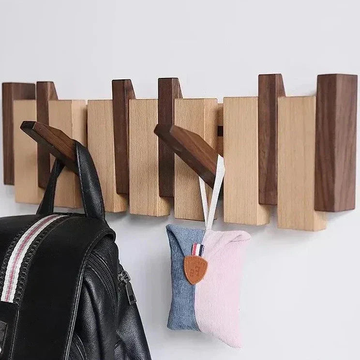 WoodRack - Håndlavet rent træ - Klaverdesign