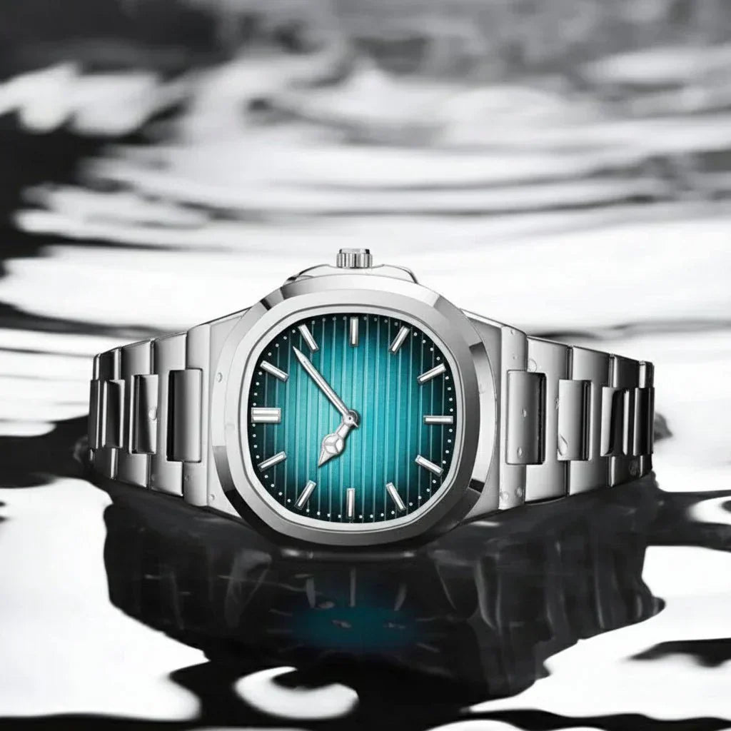 Orologio quadrato impermeabile Stoneforge Tactical per uomo, robusto orologio da esterno