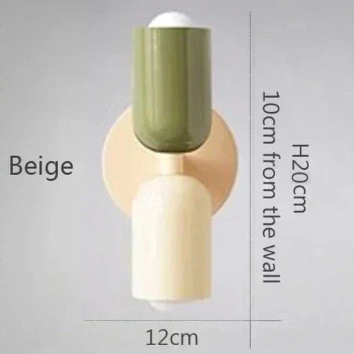 NovaLume Meleg Fényű Kétlámpás LED Fali Lámpák Otthonra