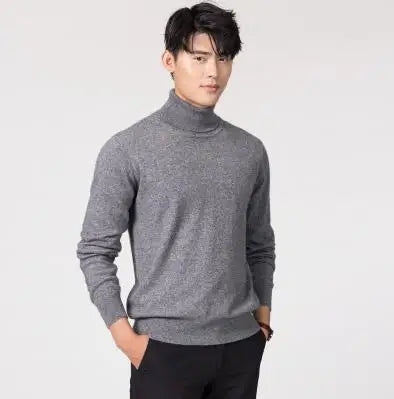 Elliot Cashmere Turtleneck Sweater – Luxury Warmth for Men | Autumn & Winter 2023