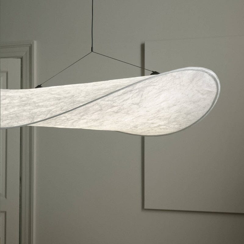 Vertigo-Blatt-Kronleuchter | Kartoffelchip-Lampe
