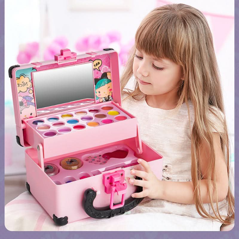 NovaGlow Kinder-Make-up-Set Sicherer Glanzspaß für kreative kleine Künstler