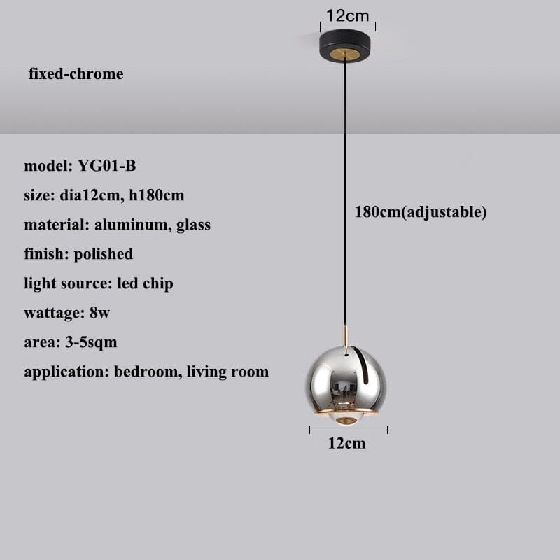 AstraLume Regulowana Kątowo Lampa Wisząca LED ściemnialna