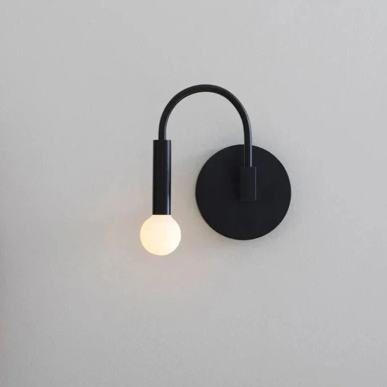 NovaLume Metall vegglampe med LED E14-pære inkludert