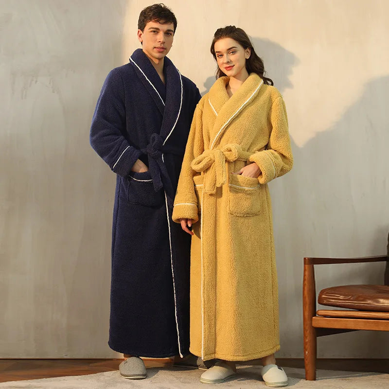 ThermaLuxe | Flannel Winter Bathrobe | Orntli