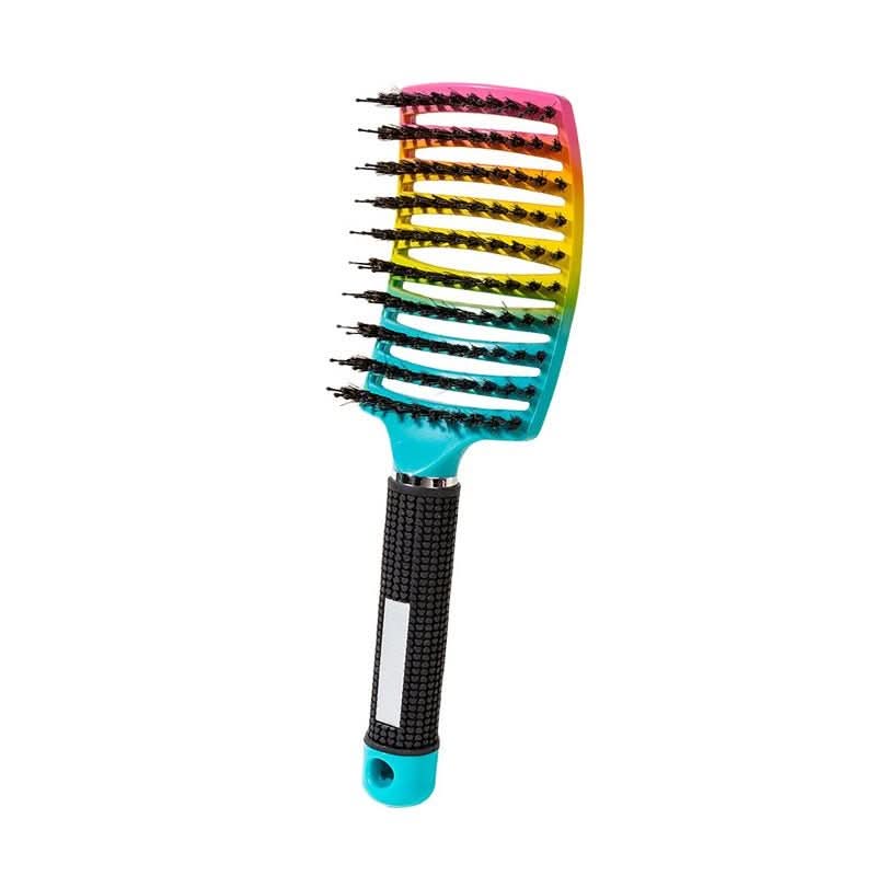 Enchanted Glide Detangler Hairbrush For Painless Detangling And Shiny Hair