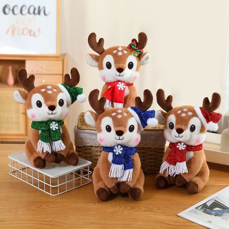 CozyFlair Christmas Plush Doll With Soft Fabric Cute Cartoon Design For Kids