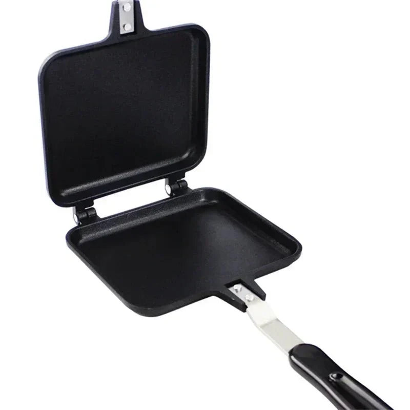 Sartén para sándwich NovaPan antiadherente de doble cara, aleación de aluminio 35x15 cm