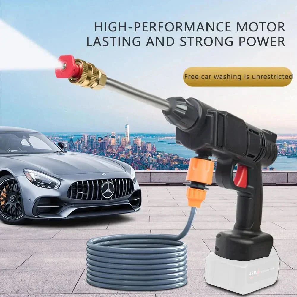 AeroPulse 30000 Cordless High Pressure Cleaner for Car Care Effortless Cleaning