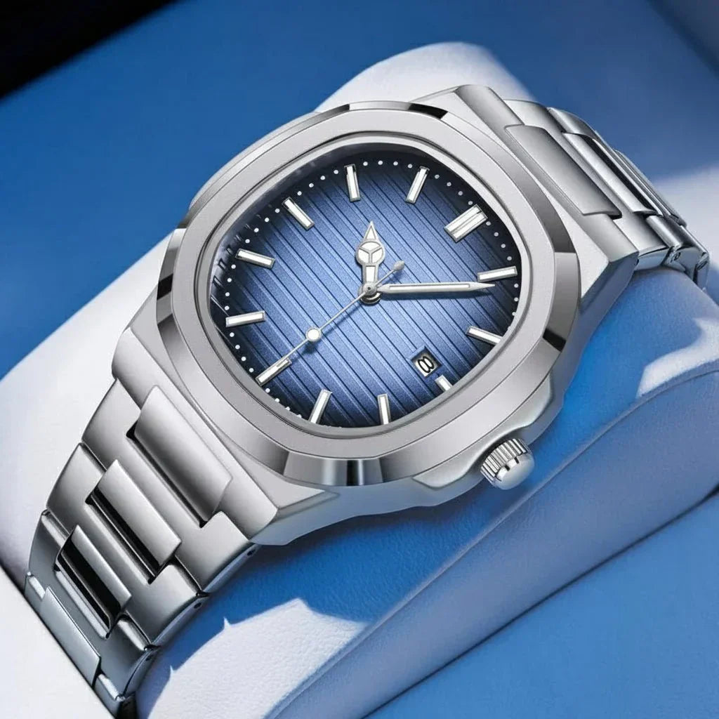 Orologio quadrato impermeabile Stoneforge Tactical per uomo, robusto orologio da esterno