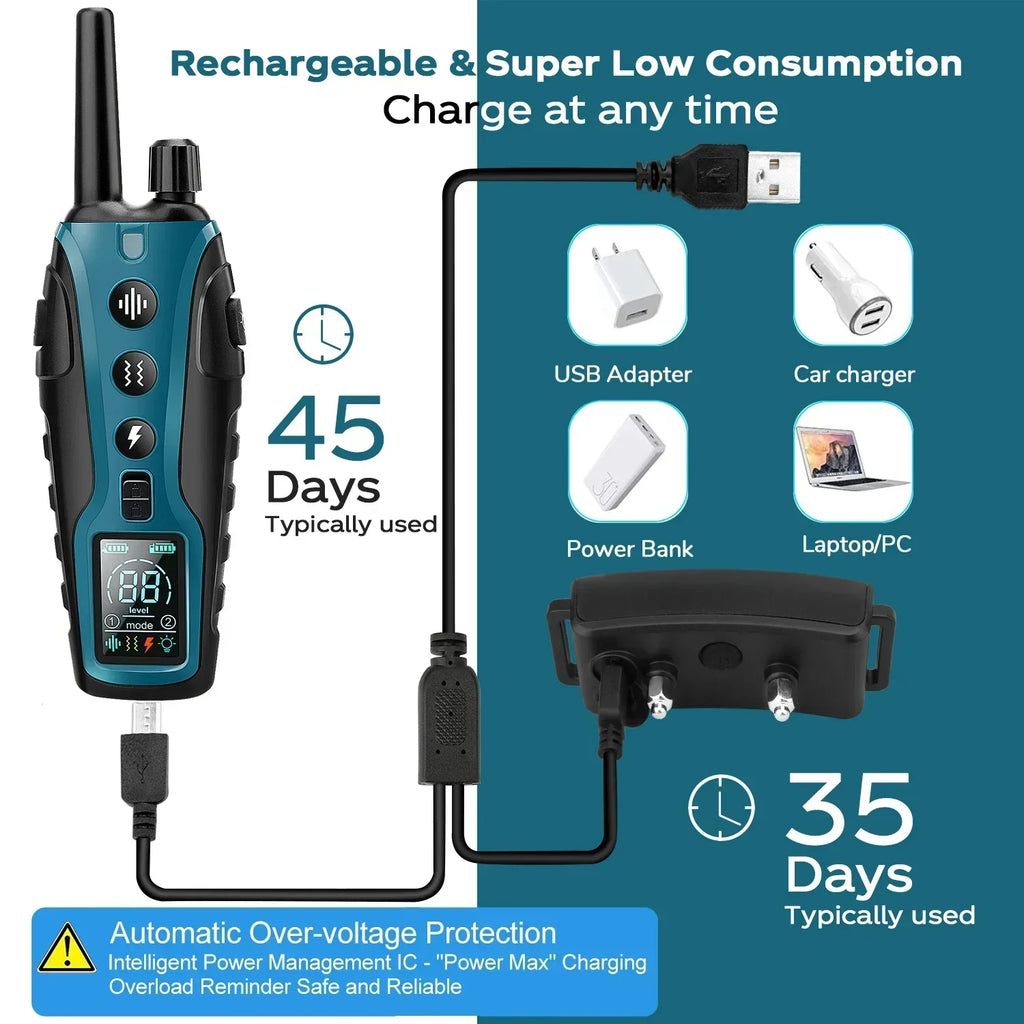 Advanced Dog Training Collar with Flashlight